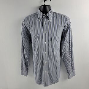 Faconnable dress shirt mens striped M button down 2426